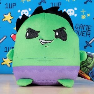 Mattel Marvel Cuutopia Hulk 5" UltraSoft Stuffed Collectible Toy Plush New